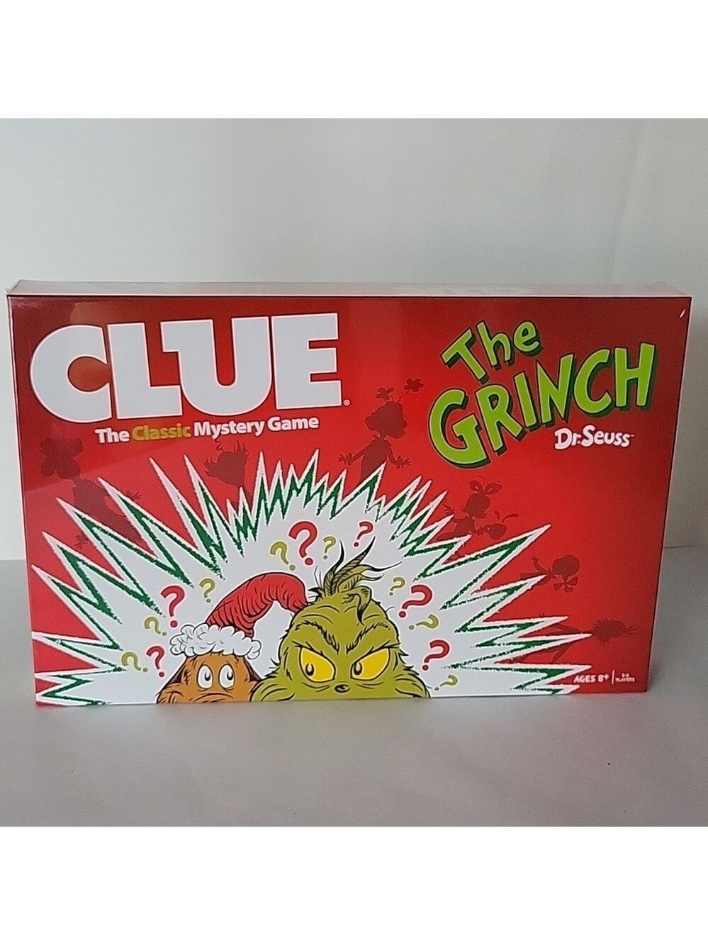 NIB - Clue - The Classic Mystery Game - The Grinch Edition
